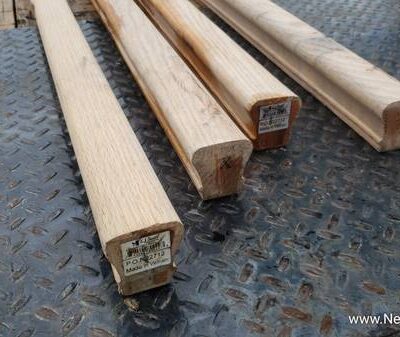 16 ft. Unfinished Oak Handrail