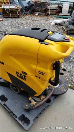 Cat® C20T Auto Floor Scrubber With Traction Drive, 20″ Cleaning Path