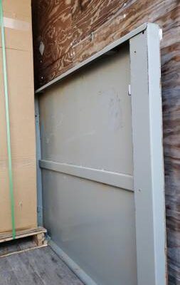 Extra Long Assembly Workbench, 120 x 48" Folding Leg Hardboard Square