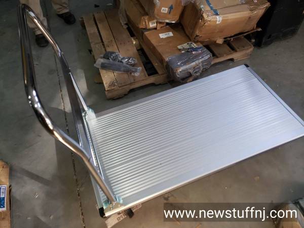 Folding Aluminum Platform Truck Cart 36 x 24 600 Lb. Capacity