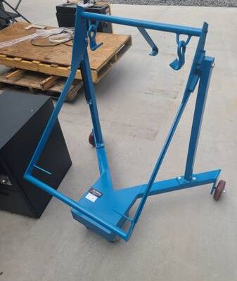 Portable Drum Lifter & Palletizer 800 Lb. Capacity