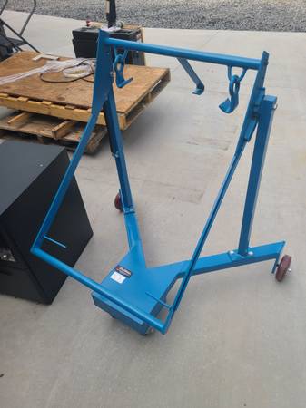 Portable Drum Lifter & Palletizer 800 Lb. Capacity