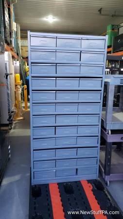 Steel Drawer Cabinet w 36 Drawers 36″W x 18″D x 78″ T