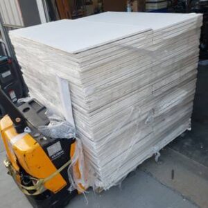 12x Drop Ceiling Panels - Gypsum - Food Processing - Kitchen 24x48