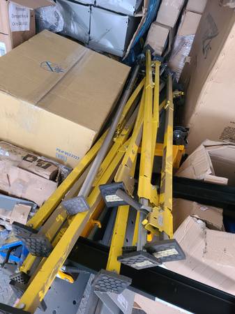 Folding Steel Cargo Securement Bar, 87 In.L, 87-115 In.