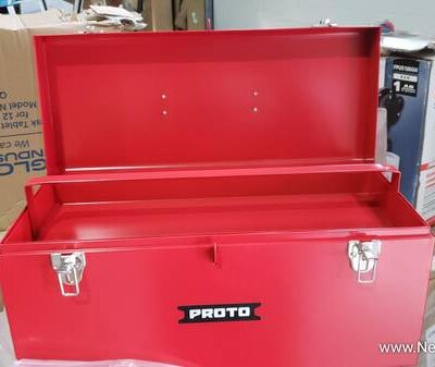 Proto? Mechanic Tool Box with Tray, 20"W x 8-1/2"D x 9-1/2"H