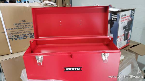 Proto® Mechanic Tool Box with Tray, 20″W x 8-1/2″D x 9-1/2″H