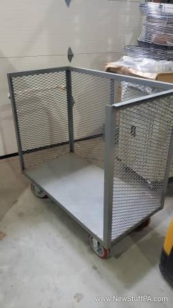Little Giant® 3 Sided Mesh Bulk Truck w/3 Shelves, 3600 lb. Cap