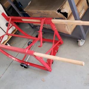 Heavy Duty Rotating Drum Cradle Dolly Cart