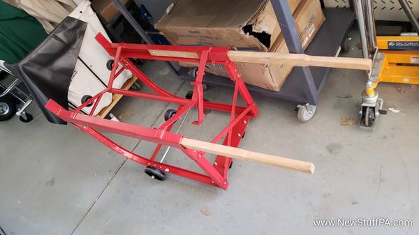 Heavy Duty Rotating Drum Cradle Dolly Cart