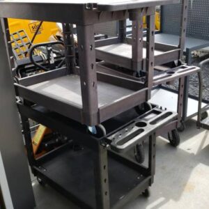 BARGAIN BIN Cart w/2 Shelves, 750 lb. Cap Various Condition