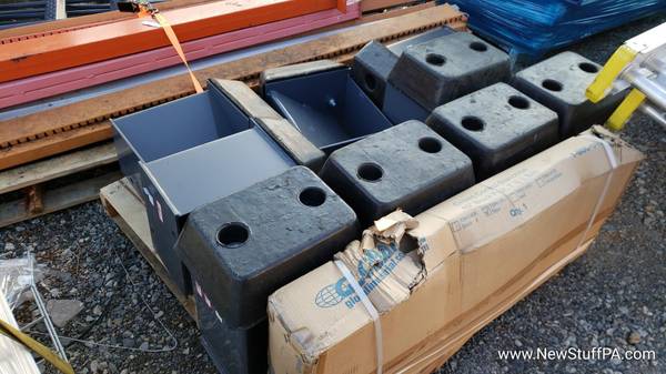 Bumper & Steel Base For Edge of Dock Levelers