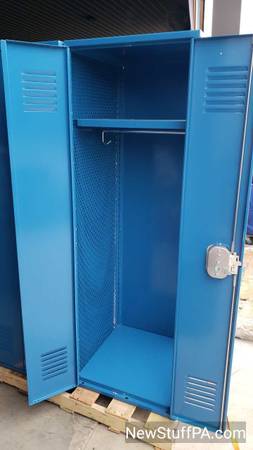 Personnel Locker Sets Double Door Single Wide