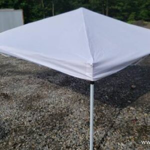 10'L x 10'W x 10'1"H White Pop Up Canopy