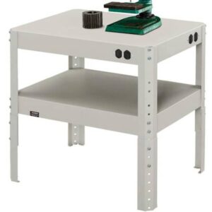 Machine Stand, Steel Square Edge, 36"W x 24"D x 30-36"H