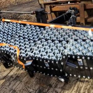 Portable Flexible & Expandable 6'2"-24'8" Conveyor Nylon Wheels