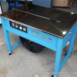 Pac Strapping? Semi Auto Strapping Machine 3/8 W/ 38M.25.22120 1/CL