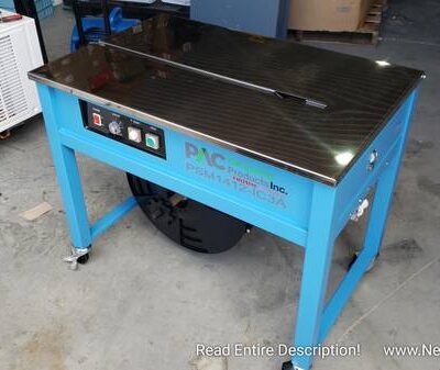 Pac Strapping? Semi Auto Strapping Machine 3/8 W/ 38M.25.22120 1/CL