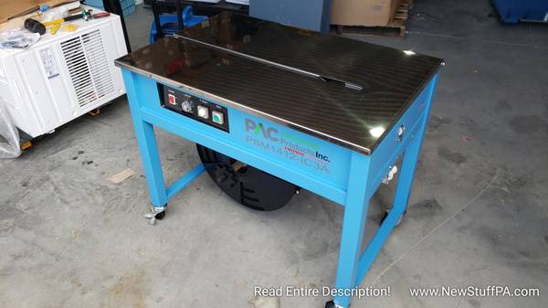 Pac Strapping® Semi Auto Strapping Machine 3/8 W/ 38M.25.22120 1/CL