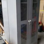 Tennsco C-Thru Deluxe Cabinet Steel Welded 36"W X 18