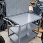 Little Giant? Mobile Workbench, 36 x 24", Pegboard Panel & 3 Shelves