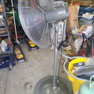 24" or 30" Oscillating Pedestal or Wall Mount Fan, 8,775 CFM, 1/3 HP