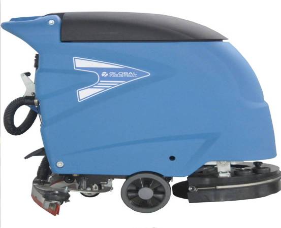 Electric Walk-Behind Auto Floor Scrubber, 20″ Cleaning Path
