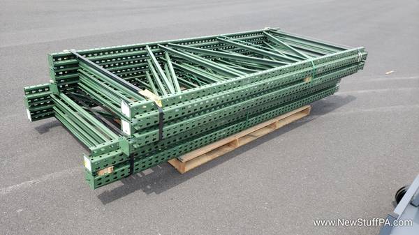 8ft tall by 48in deep pallet racking uprights