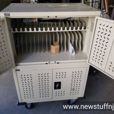 Mobile Storage & Charging Cart for 75 Laptops & Tablets