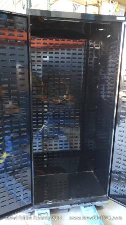 Configurable Electronic Locking Mobile Bin & Shelf Cabinet NO BINS