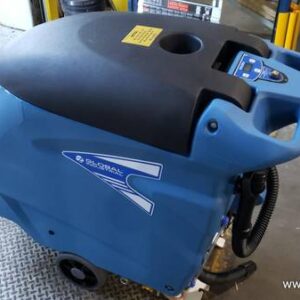 Auto Walk-Behind Floor Scrubber, 18" Cleaning Path