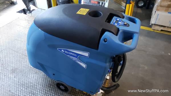 Auto Walk-Behind Floor Scrubber, 18″ Cleaning Path