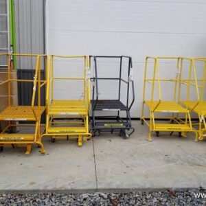 2 step rolling ladders