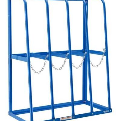 Vertical Bar Storage Rack, 4 Bays, 48"W x 24"D x 60"H, 6000 Lb. Cap