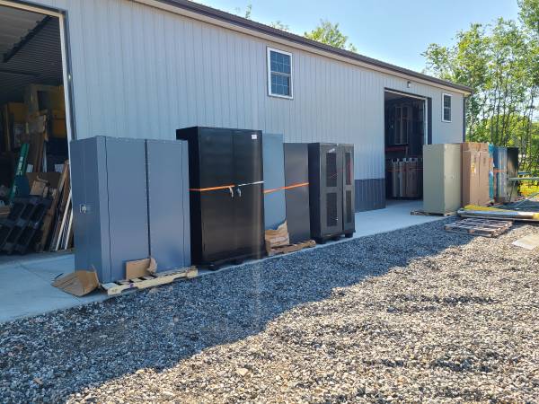 Steel Storage Cabinets 36″ and 48″ wide 18″ and 24″ Deep