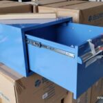 Stacking Steel Drawer, 17-1/4"W x 20"D x 12"H, Blue