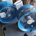 Patterson Fan 18" High Velocity Industrial Drum Fan w/ Truck Cooler Mount