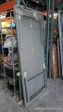 Assembly Workbench, 84 x 48", Folding Leg, Hardboard Square Edge