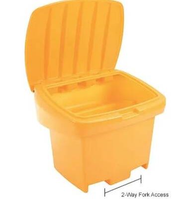 Outdoor Lockable Storage Container 30"Lx25"Wx24"H, 5.5 Cu. Ft., Yellow