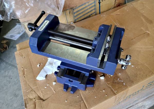 Palmgren 9630801 Cross Vise, 8″ Milling Machining