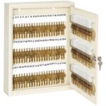 Master Lock Heavy Duty Key Cabinet, Holds 120Keys, 13W x 314D x 17H