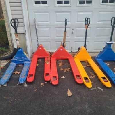 48" 5000lb Pallet Jack Pump Cart Skid Mover