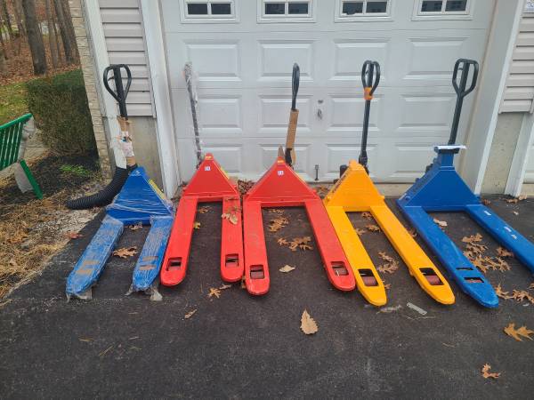 48″ 5000lb Pallet Jack Pump Cart Skid Mover