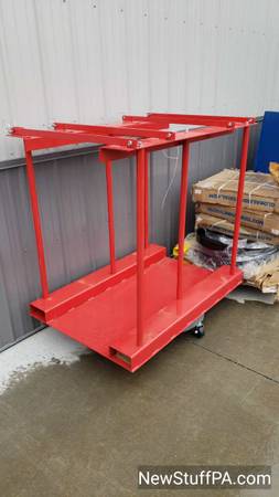Forkliftable Cylinder storage Caddy, Stationary For 8 Cylinders