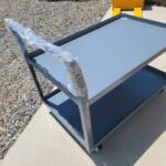 Steel Deck Service Cart 36x48 Greaseable Casters