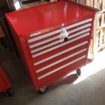 Kennedy 297XR K2000 Series 29"W X 20"D X 35"H 7 Drawer Red Roller Cab