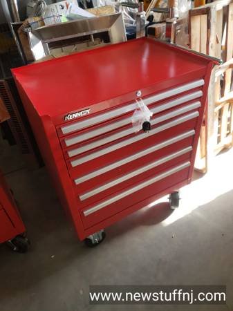 Kennedy 297XR K2000 Series 29″W X 20″D X 35″H 7 Drawer Red Roller Cab
