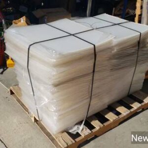 24in by 24in 1/8in thick clear plexiglass plastic lexan 10 sheets