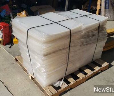 24in by 24in 1/8in thick clear plexiglass plastic lexan 10 sheets