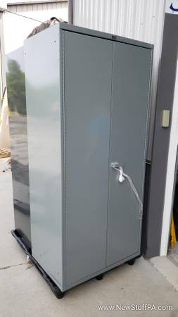 Heavy Duty Steel Storage Cabinet 16 Gauge, 36″W x 24″D x 72″H, Gray